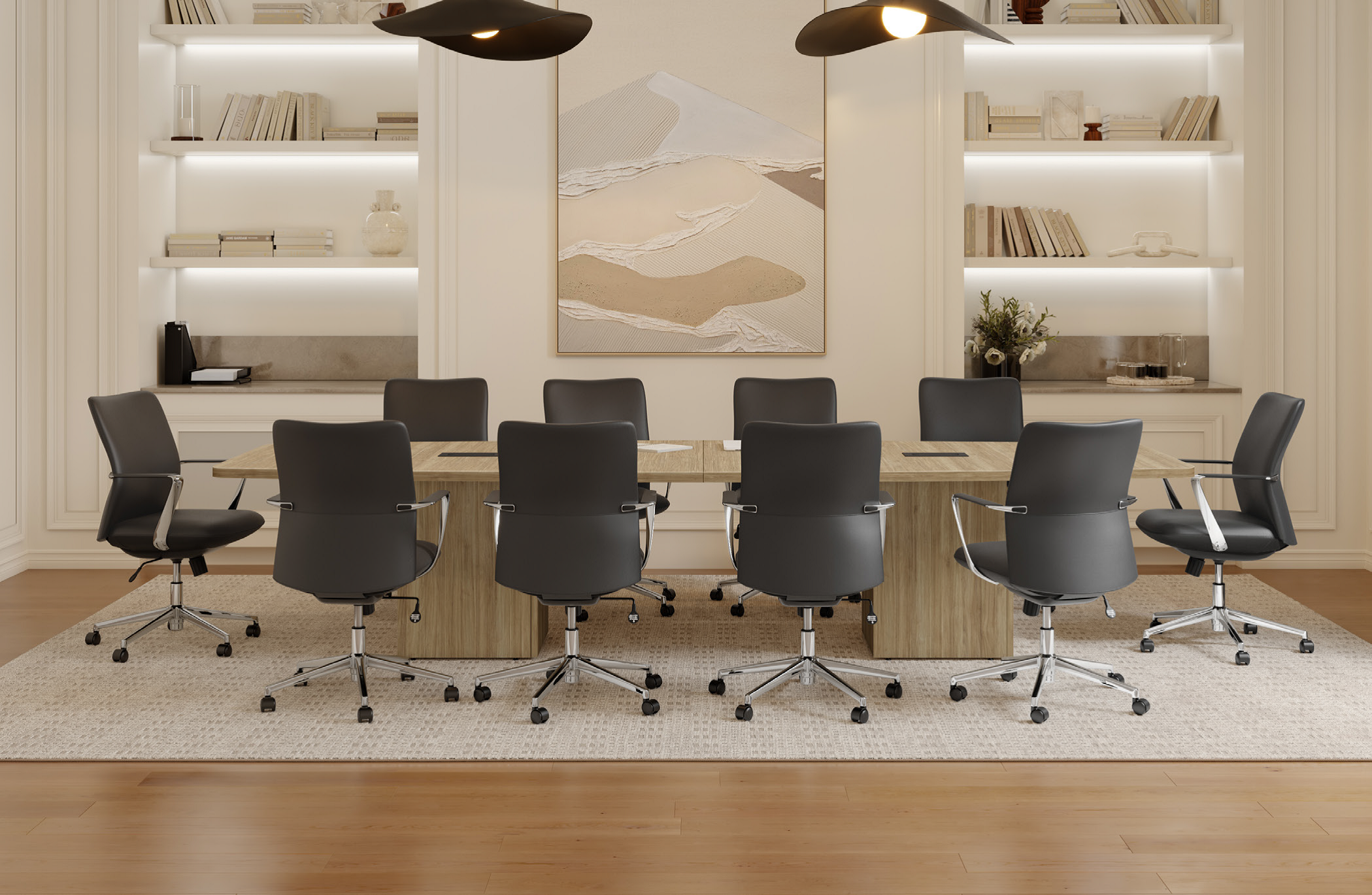 Modern open office interior — Oregon Office Furniture workspace solutions